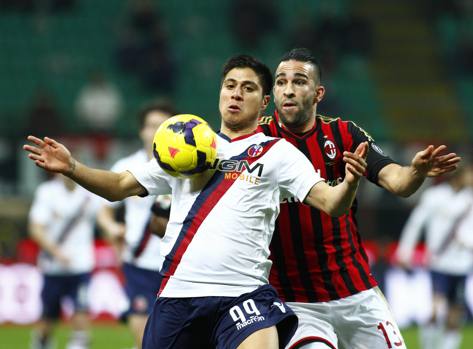 Rami controlla Cristaldo. LaPresse